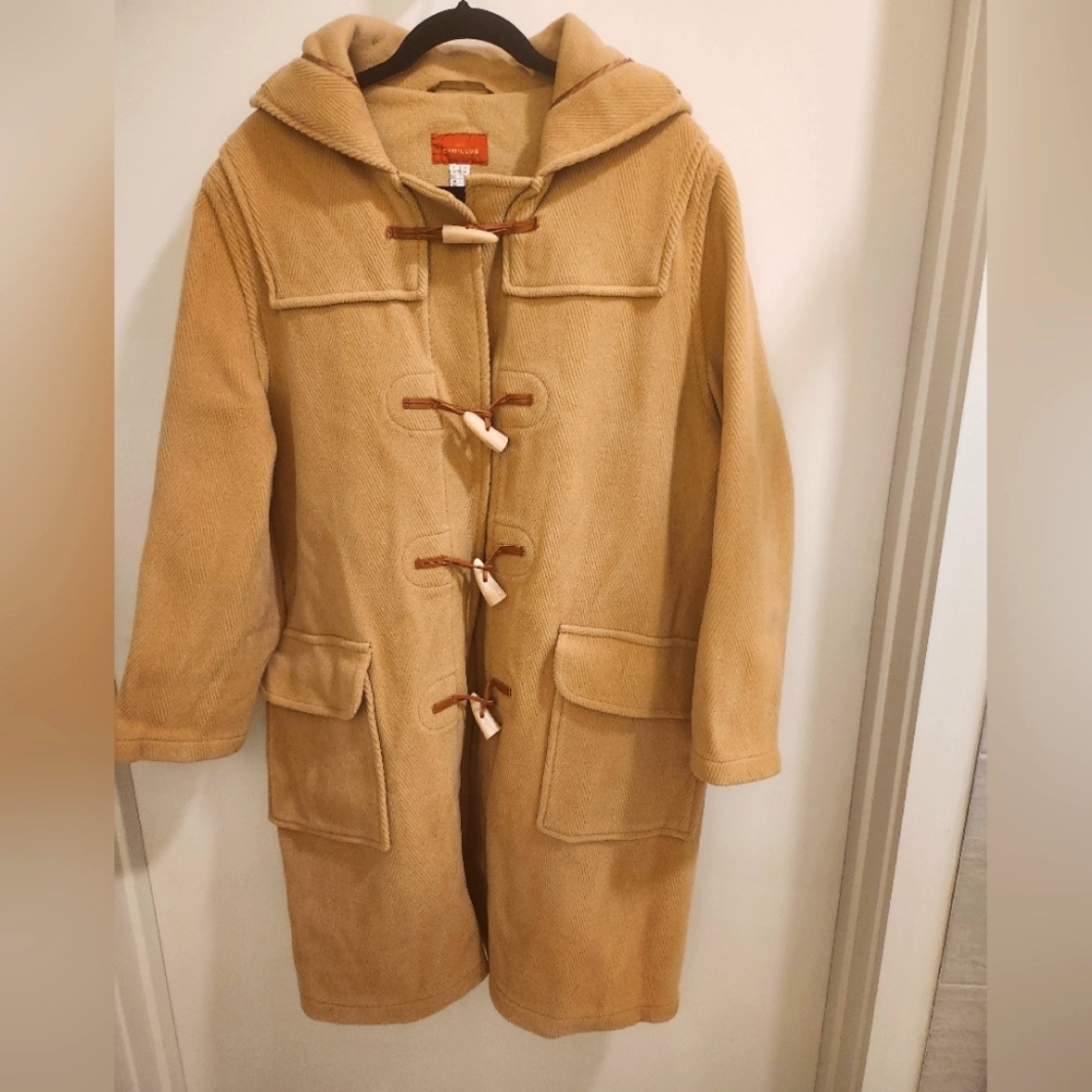 Vintage Cyrillus Wool Blend Coat